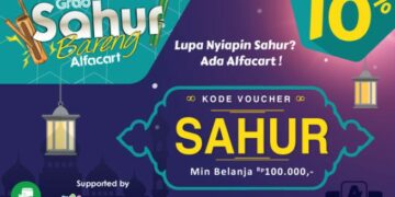 Grab Sahur Bareng Alfacart, Permudah Belanja Keperluan Sahur