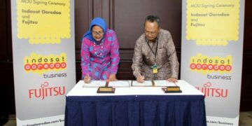 Hadirkan Solusi Smart Mobility dan IoT, Indosat Ooredoo dan Fujitsu Jalin Kerja Sama