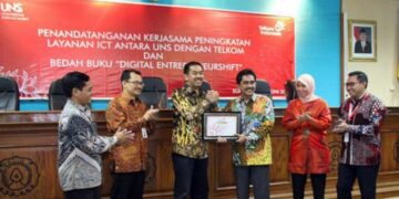 Telkom Bangun Infrastruktur ICT Terintegrasi UNS