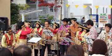 Festival 1.000 Angklung Unjuk Gigi di Osaka