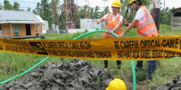 XL Bangun Jaringan Fiber Optic di Kalimantan