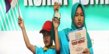 Siswa MI Raih 4 Medali Di Kompetisi IYRC Korea Selatan