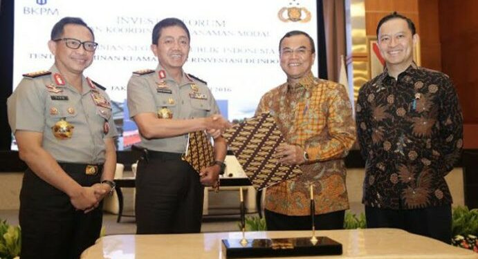 BKPM Bekerjasama Dengan Polri Untuk Perlindungan Kegiatan Investasi