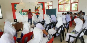 Telkomsel Gelar Edukasi #internetBAIK Hingga Perbatasan Negara
