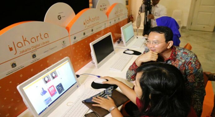 Aplikasi iJakarta, Perpustakaan Digital Pemda DKI