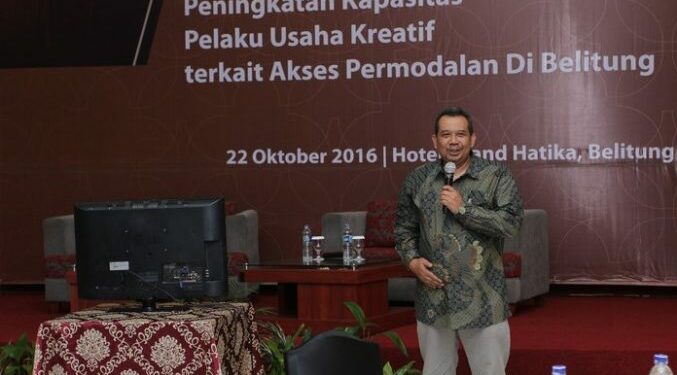 Bekraf Gelar Workshop Bagi Pelaku Usaha Kreatif di Belitung