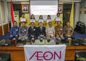AEON Berikan Beasiswa Bagi 5 Mahasiwa UI Berprestasi