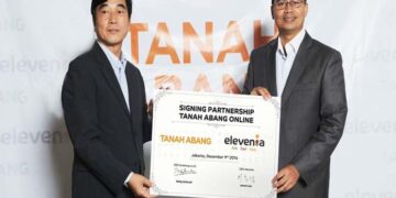 Elevenia Gandeng Ratusan Pedagang Tanah Abang