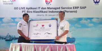 Telkom dan BKI Luncurkan Go Live Pekerjaan Aplikasi IT dan Managed Service ERP-SAP