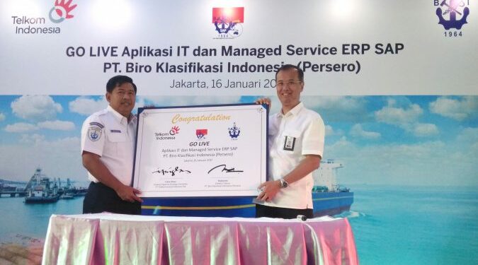 Telkom dan BKI Luncurkan Go Live Pekerjaan Aplikasi IT dan Managed Service ERP-SAP