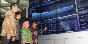 2017, Kinerja Telkom di Bursa Saham Cemerlang