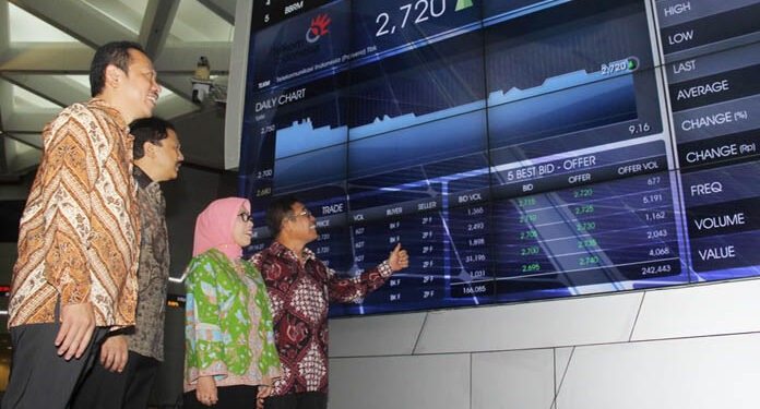 2017, Kinerja Telkom di Bursa Saham Cemerlang