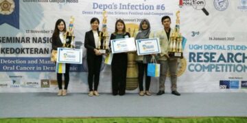 Berkat Sisik Ikan, UGM Juara Dental Student Research Competition 2017