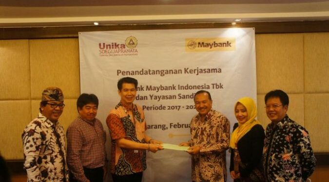 Unika Soegijapranata dan Maybank Indonesia Jalin Kerja Sama