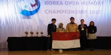 Indonesia Jadi Jawara Kejuaraan Daya Ingat di Korea