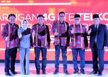 Telkomsel Operator Pertama Hadirkan Layanan 4G LTE di Seluruh Ibu Kota Kabupaten Area Sumatera