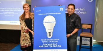 Philips Lighting Donasikan Hasil Penjualan Untuk Program “Kembali ke Sekolah”