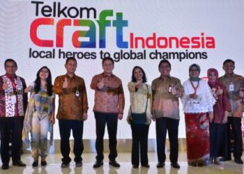 Implementasikan Rumah Kreatif BUMN : Telkom Craft Perluas Access to Commerce UMKM  Melalui Pemasaran Digital