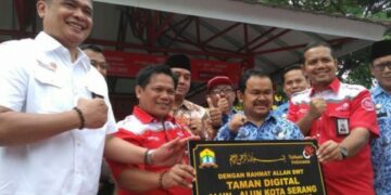 Telkom Dukung Infrastruktur Internet Cepat di Kota Serang Melalui Taman Digital