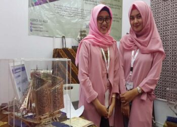 Ada Kapal Batavia Di Pameran Telkom Craft Indonesia