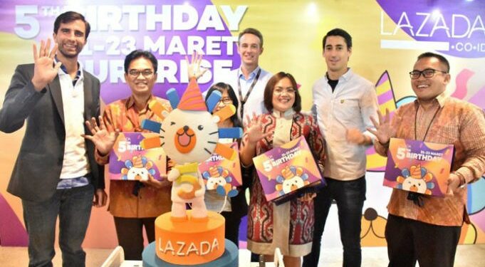 Lazada Siapkan Kejutan Spesial di Ultah Ke-5