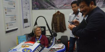 Mobil Listrik Karya Mahasiswa UNY Memukau Ahli Jepang