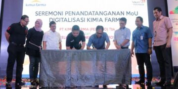 Tingkatkan Sinergi Antar BUMN Telkom Dukung Kimia Farma Menjadi Perusahaan Kelas Dunia Berbasis Digital