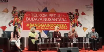 Soft Launching Telkom Peduli Budaya Nusantara Telkom Gelar Talkshow, Workshop dan Pagelaran Seni Tradisional Kreasi Pelajar di Bandung