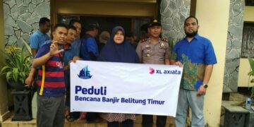 XL Axiata Salurkan Bantuan Untuk Masyarakat Belitung Timur