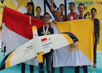 Berkat Drone Mahasiswa UGM Juara di Turki