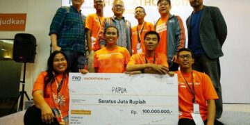 Tim Papua Pemenang FWD Hackathon 2017