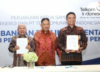 TelkomGroup dan Taspen Sepakati Pengembangan dan Implementasi Digitalisasi Pelayanan Pembayaran Pensiun