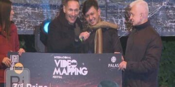Tim LZY Visual ITS  Juara di Video Mapping Internasional 2017