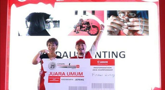 Firdaus Ginting, Juara Canon PhotoMarathon 2017di Yogyakarta