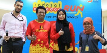 Indosat Ooredoo Gelar Acara Lari Virtual 50K
