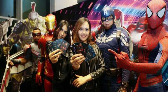 Kartu AR dari Indonesia Untuk Karakter Marvel