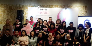 Starbucks Dukung Kampanye #PinkVoice Dengan Donasi