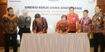 Kimia Farma Perkuat Sinergi Dengan Telkom