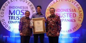 Telkom Dinobatkan Sebagai The Most Trusted Company