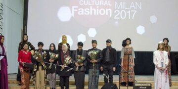Kain Nusantara Pukau Masyarakat Milan