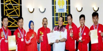 Tim Woodball Unnes Berjaya di Asian University Woodball Championship