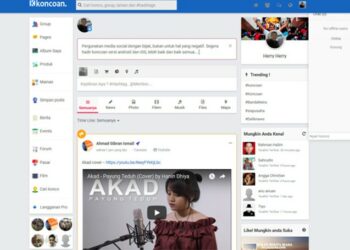 Koncoan, Medsos Lokal Yang Punya Messenger