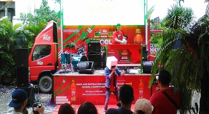 Roadshow Pucuk Cool Jam 2018 Digelar di 40 Sekolah