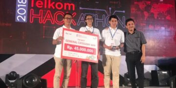 Sisihkan Ratusan Peserta, Gifood Juarai Telkom Hackathon 2018