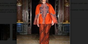 Alleira Bawa Batik Indonesia Ke Kawasan Elit Fashion Dunia