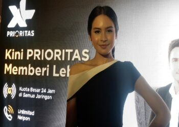 Maudy Ayunda Gantikan Dian Sastro Untuk XL Prio