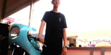 Gibran Rakabuming : Hobi Modifikasi Motor CB125