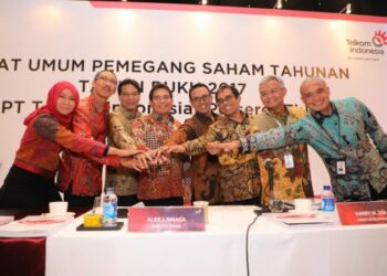 RUPST Telkom Tahun Buku 2017  Payout Ratio 75%, Telkom Bagikan Dividen Rp16,6 Triliun