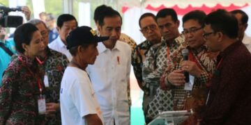 Presiden Joko Widodo Resmikan Kewirausahaan Pertanian dan Digitalisasi Pertanian di Kabupaten Indramayu