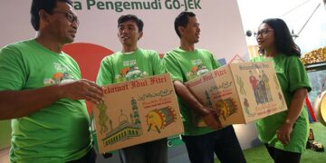 Kolaborasi BRI, Kemenhub & Go-Jek Beri Mudik Gratis Bagi Mitra Pengemudi